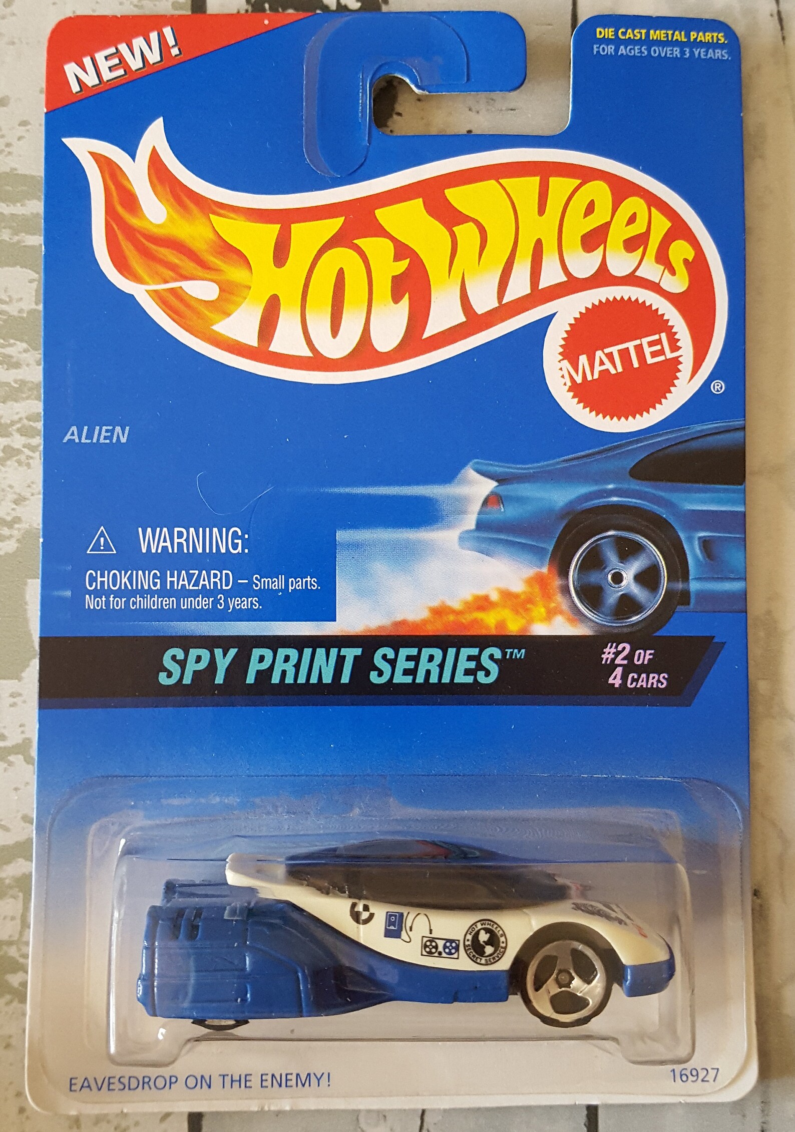 Hot Wheels Spy Print Series 4 cars Stealth 553 Alien Etsy