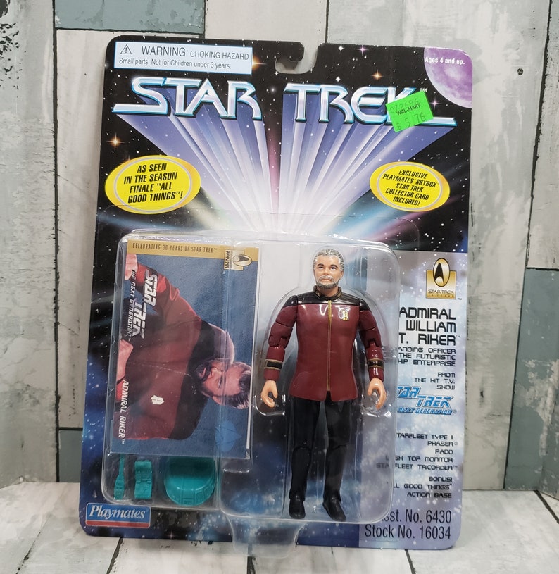 Star Trek Admiral William T. Riker as Seen in the Season Finale all ...