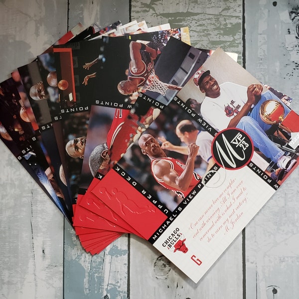 michael jordan mvp hologram card