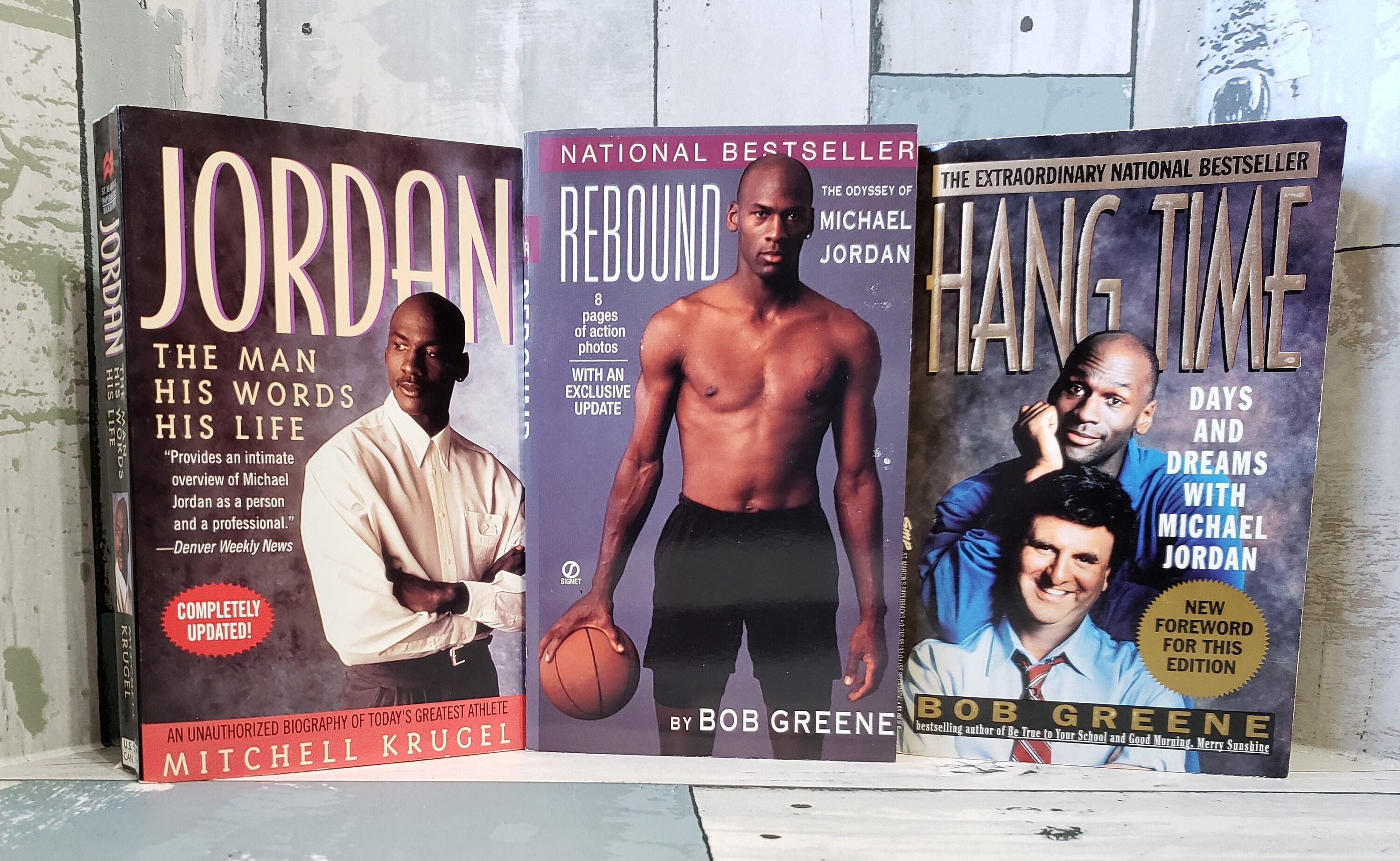 Lot of THREE Michael Jordan Paperback Books - Etsy