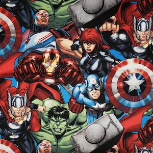 Half-Yard Cuts – Packed Avengers - 100% Cotton Fabric