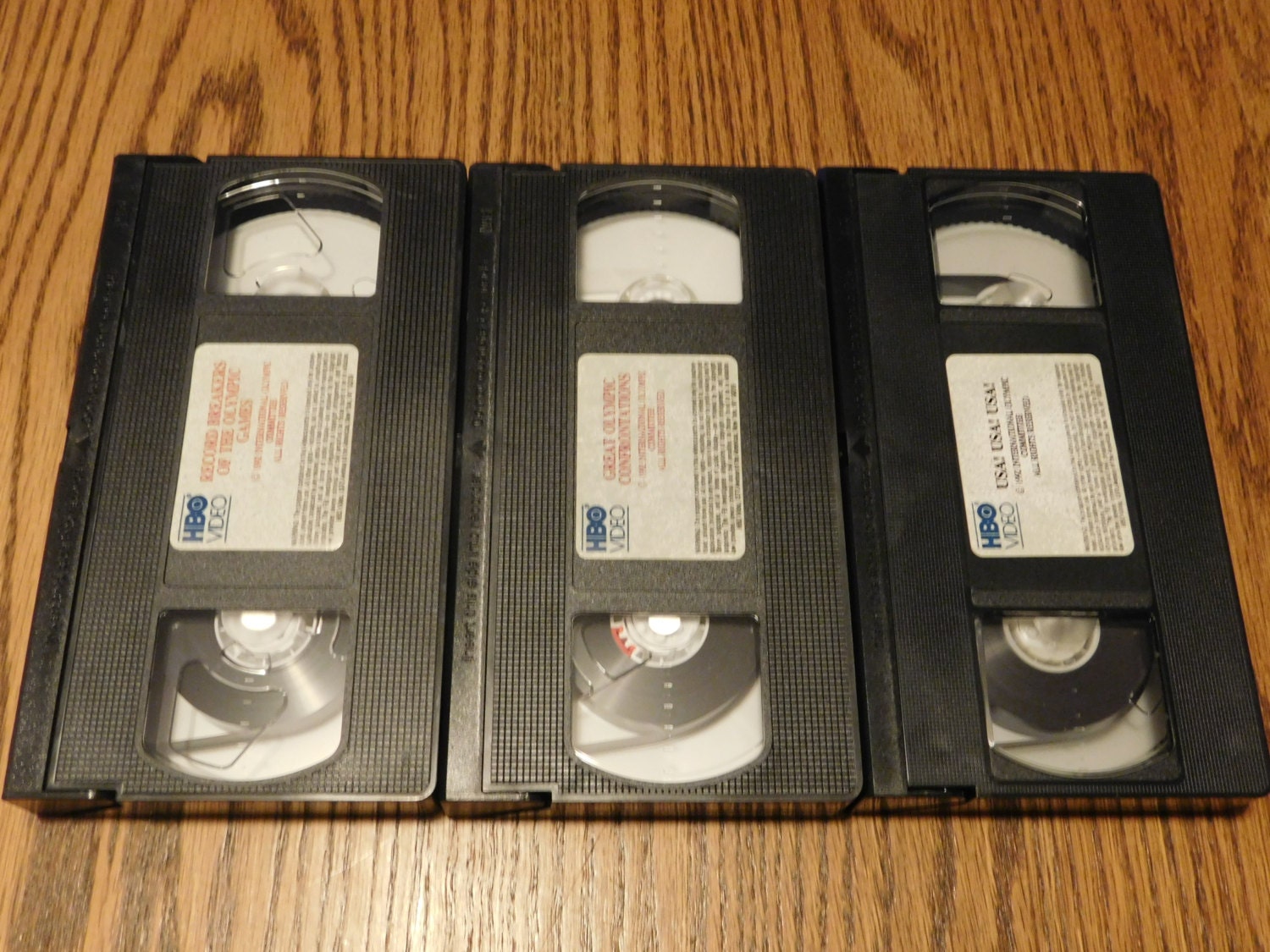 Olympic VHS Tapes 3 Tapes Great American Olympic Moments Etsy Singapore