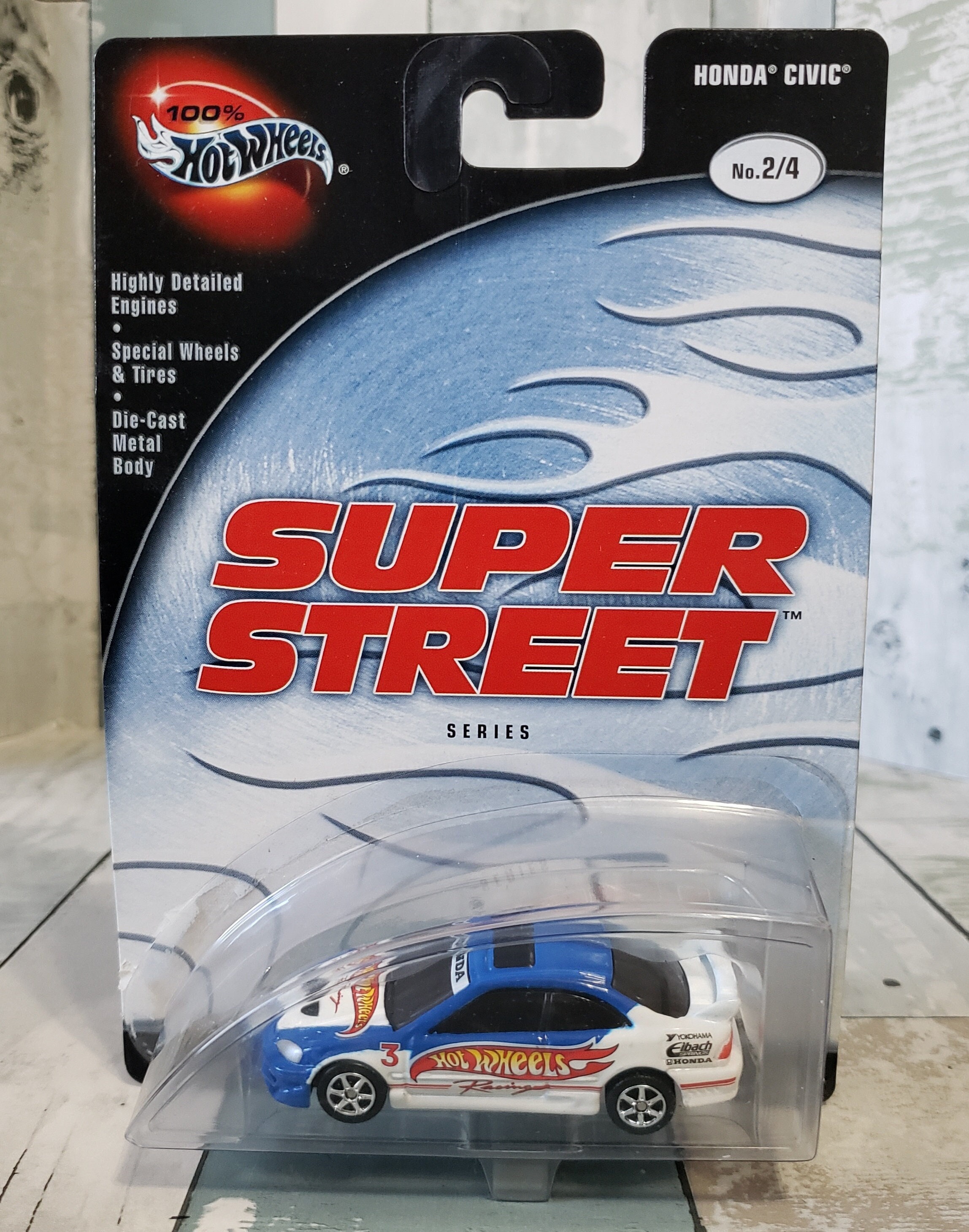 Vintage 100% Hot Wheels – Super Street Series - Honda Civic