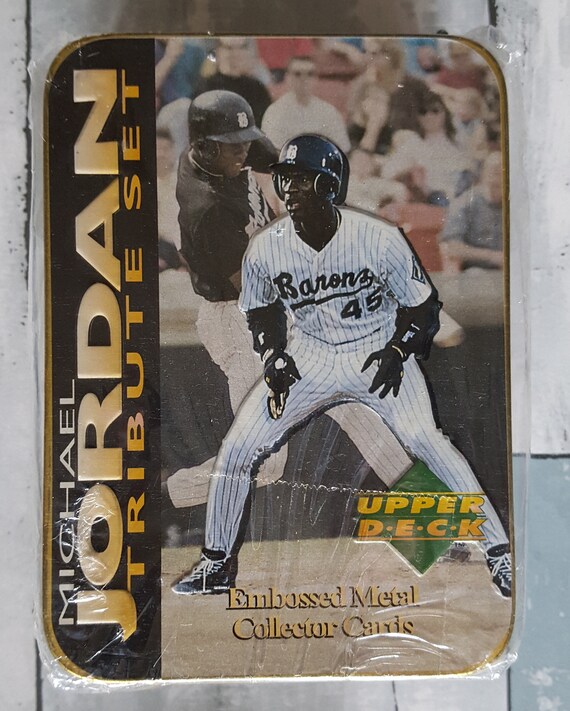 Michael Jordan Tribute Set 1995 Upper Deck And Metallic Etsy
