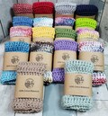 100% Cotton Dishcloth / Washcloth - Super Soft - 8 in x 8 in - Solids and Multicolored - Hand Crocheted