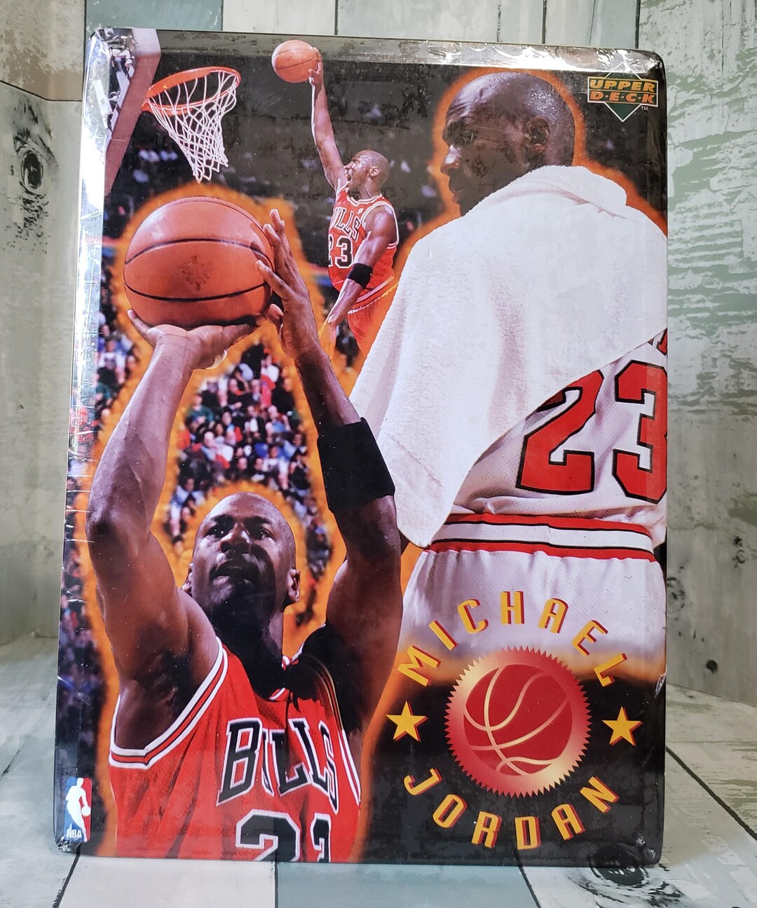 Michael Jordan Metal Sign – Upper Deck - Etsy