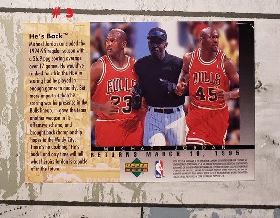 Michael jordan number 45 card 2025