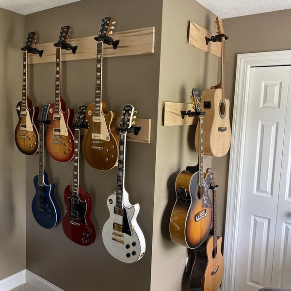Wall guitar or violin hanger