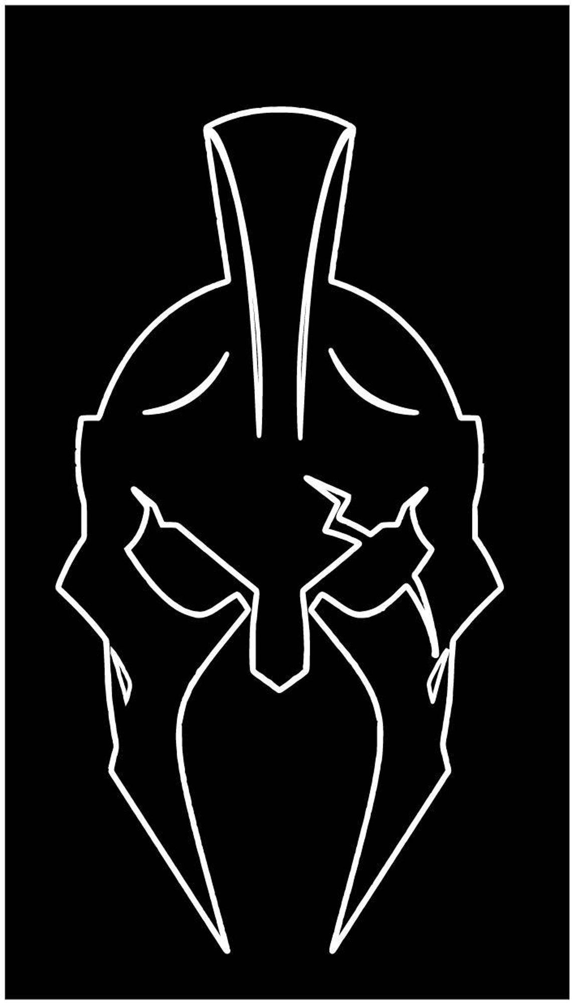 Spartan Gladiator Helmet Decal. Warrior Helmet. Truck Car Etsy