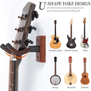Wall guitar or violin hanger image 3