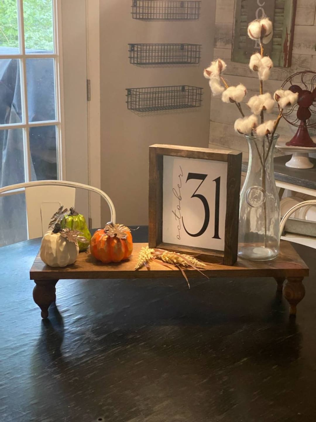 Large Farmhouse Rustic Riser - Etsy