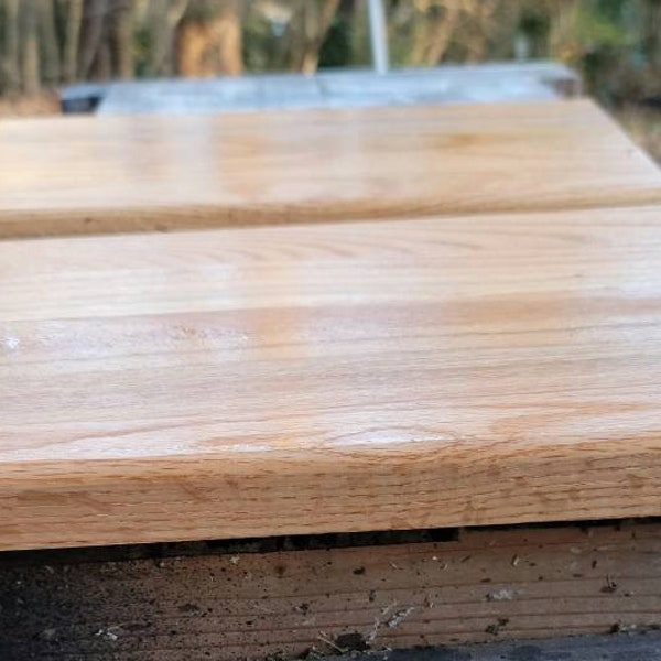 Solid red oak cutting board. Kitchen must have. Red Oak board.