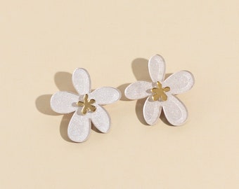 Flower Statement Stud Earrings | Mother's Day