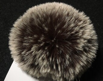 Sable Short Hair Faux Pom