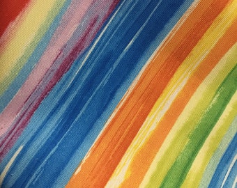Yarn Swift Storage Bag - Rainbow Stripes
