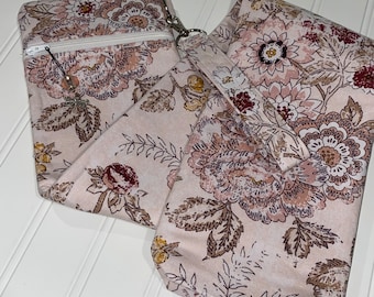 Yarn Swift Storage Bag - Pink Floral