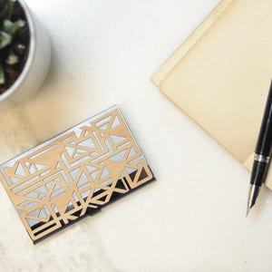 Titolare di biglietti da visita -Wood caso biglietto da visita -caso biglietto da visita -Business professional e professionale -Business card case donne -Graduation gift
