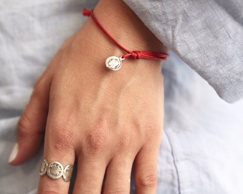 Red String Bracelet Gift Red String Bridle Gift Red Cord Etsy