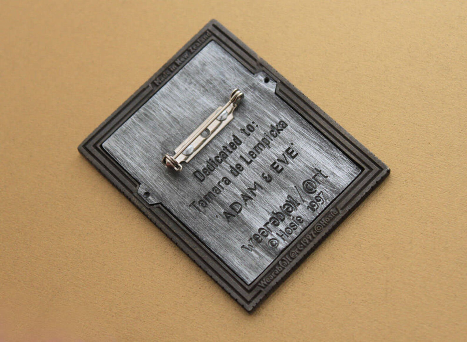 Adam & Eve Tamara de Lempicka 1932 Wearable Art Deco Etsy