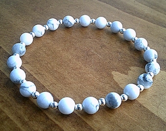 Howliet edelsteen kralenarmband: sieraden met positieve energie