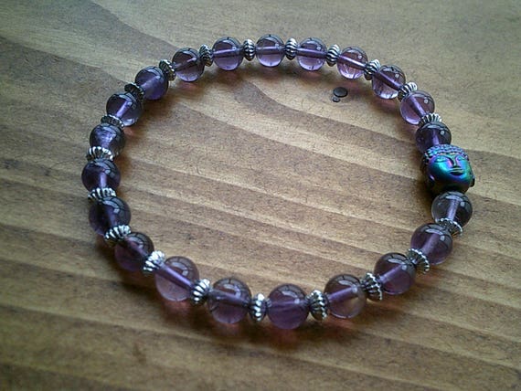 Purple amethyst rhodium over silver bolo bracelet 7.00ctw - SKH027 | JTV.com
