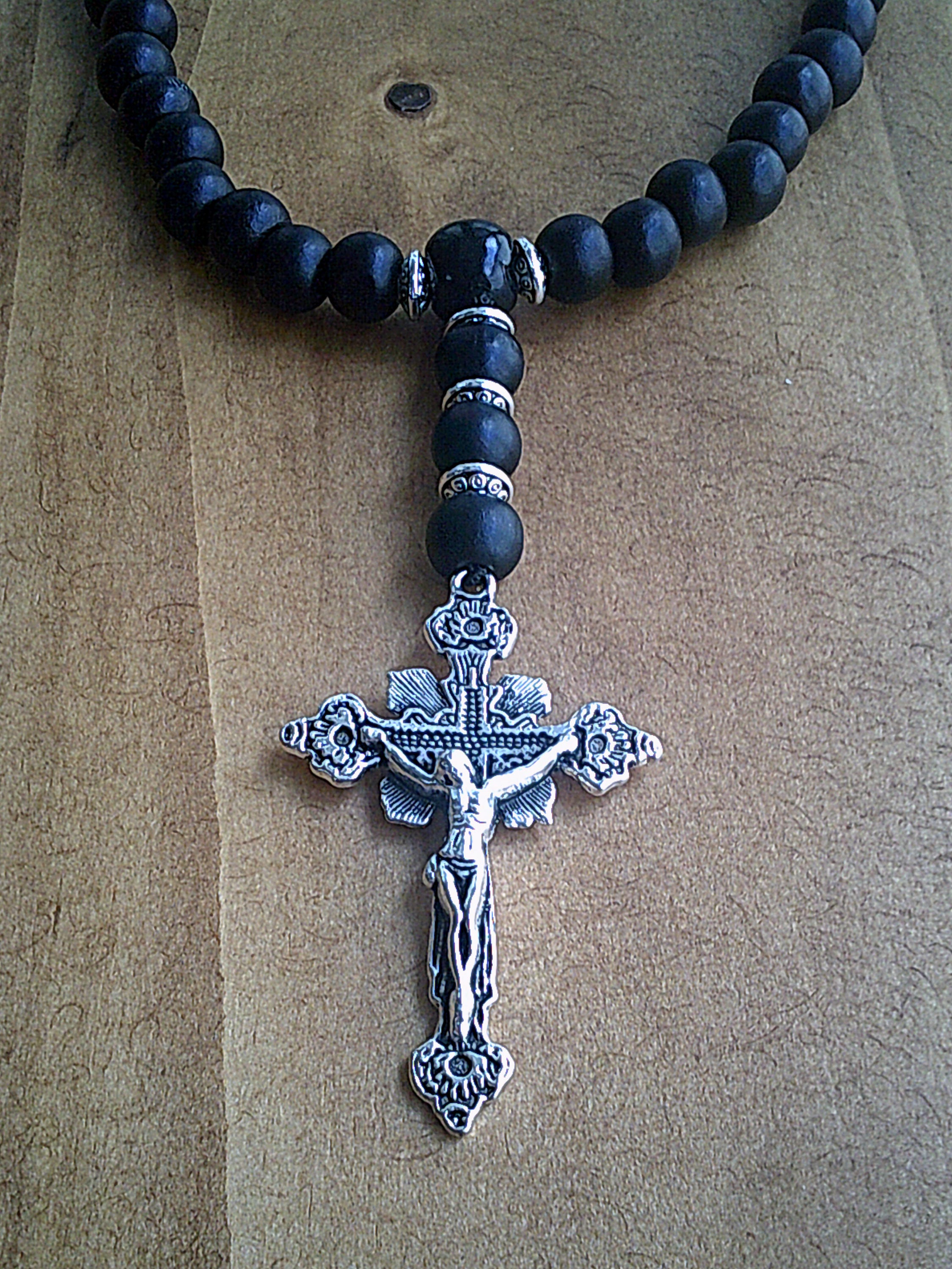 Rosario De Cuentas De Madera Joyer a Cristiana Cat lica Etsy Rosario De Cuentas De Madera Joyer a Cristiana Cat lica Etsy