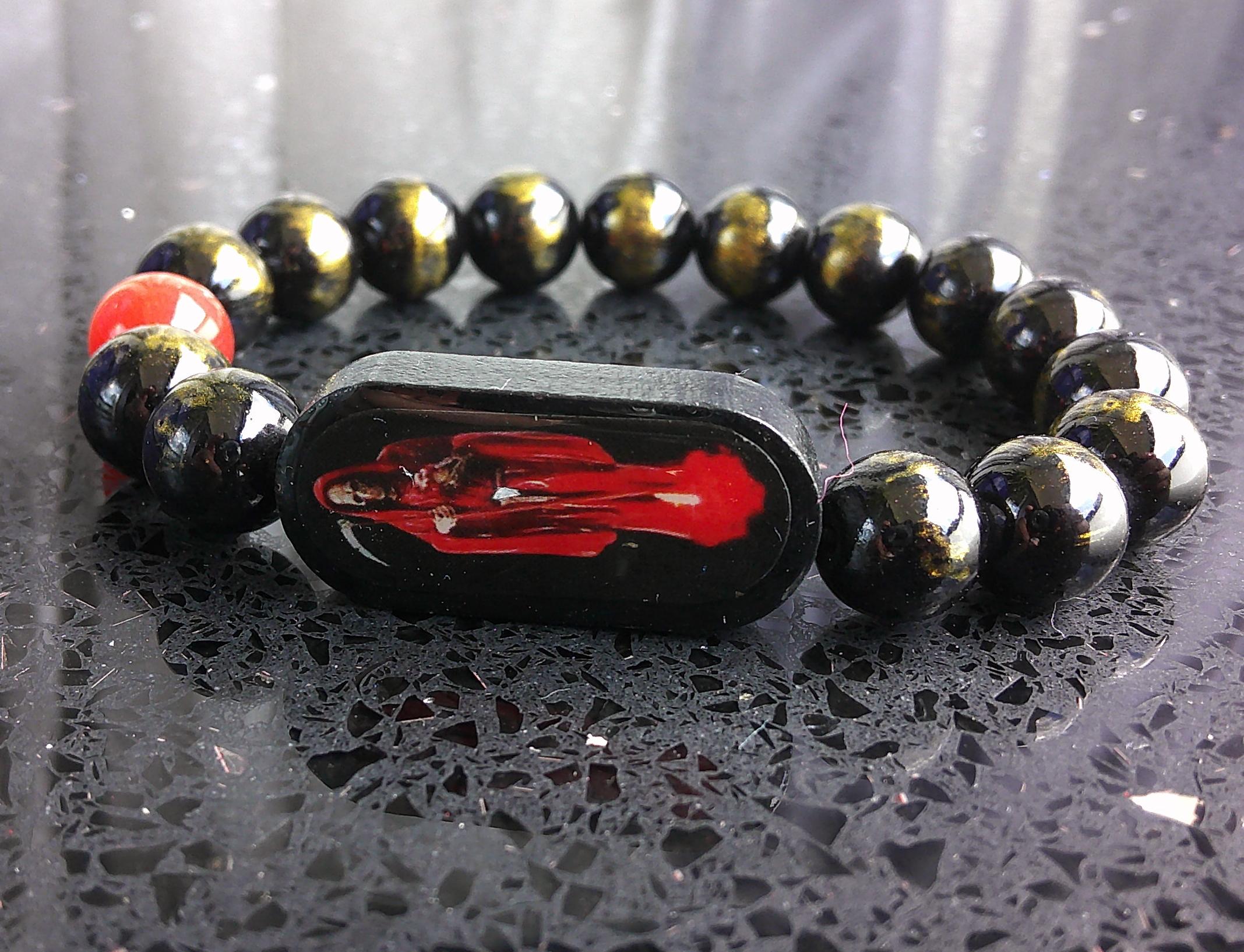 Chrome Hearts Onyx Bead Bracelet - Etsy Chrome Hearts Onyx Bead Bracelet - Etsy