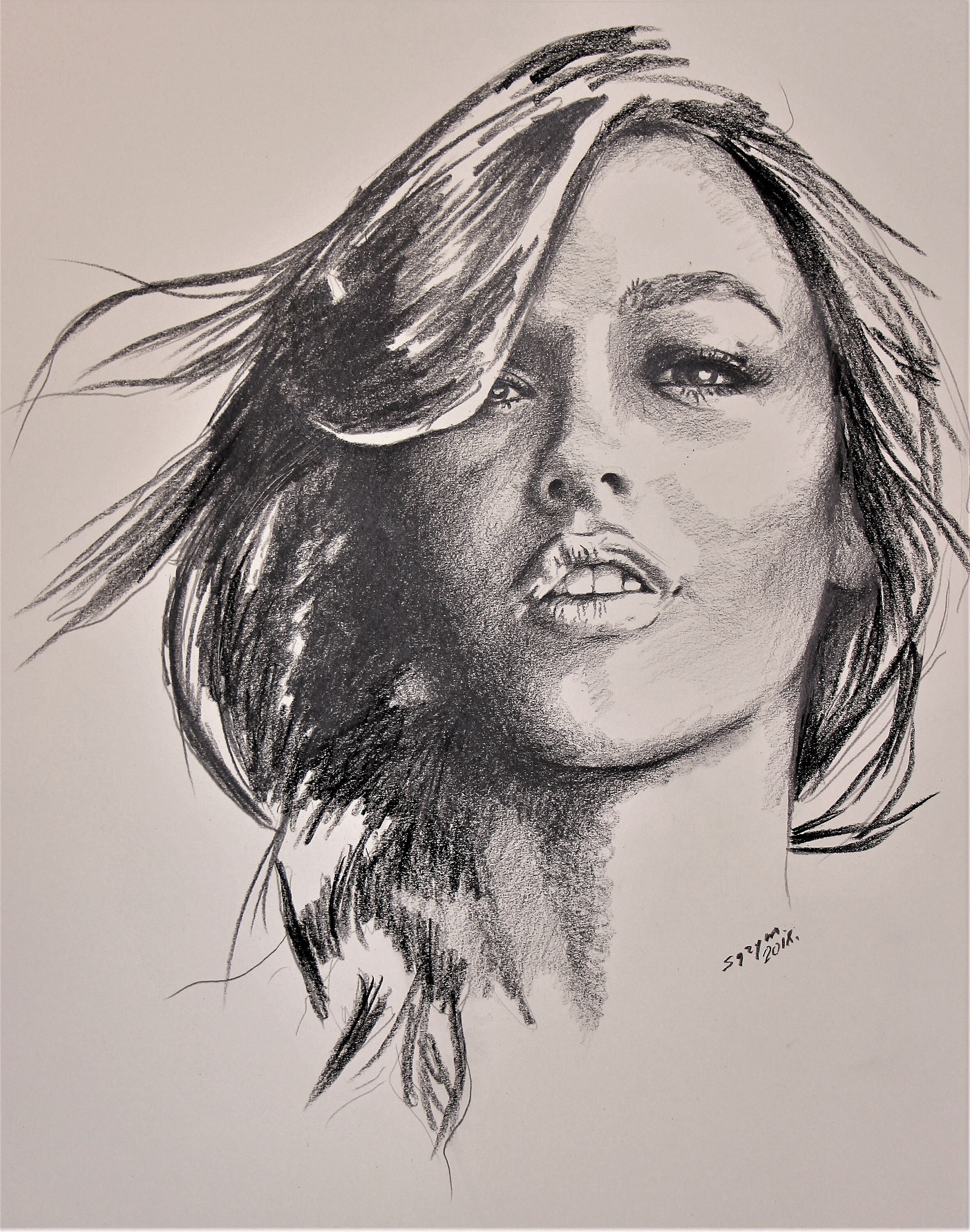 PORTRAIT X Beautiful Face Girl's Portrait Pencil and - Etsy Singapore PORTRAIT X Beautiful Face Girl's Portrait Pencil and - Etsy Singapore