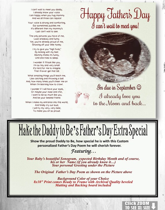 gift to dad from unborn baby