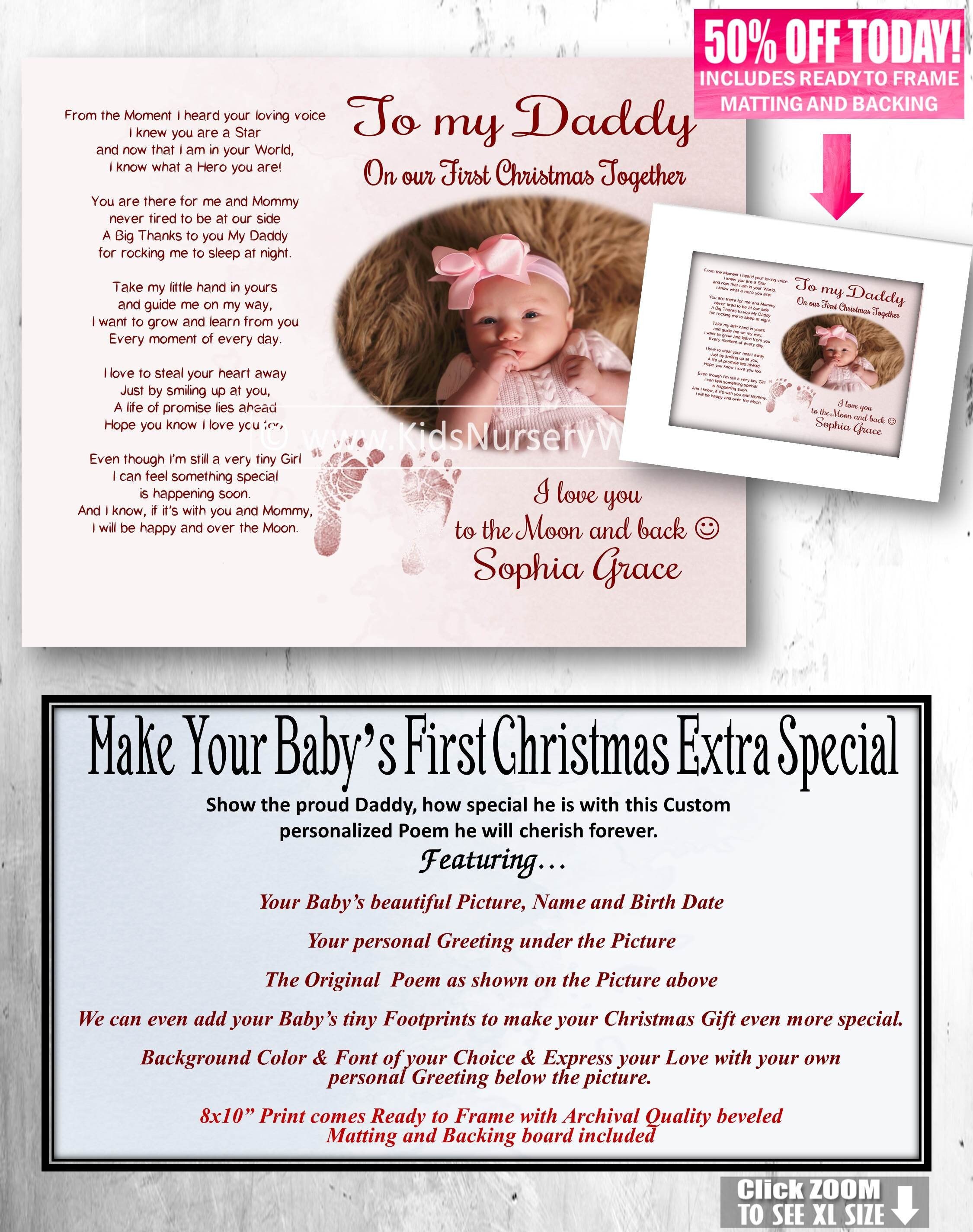 Personalized Poetry Poem Christmas Gift For New Dad Gift For Etsy Personalized Poetry Poem Christmas Gift For New Dad Gift For Etsy