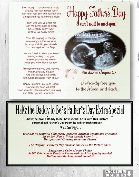 first father's day gifts from unborn baby