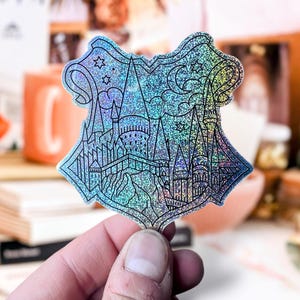 Magical Castle Crest Sticker
