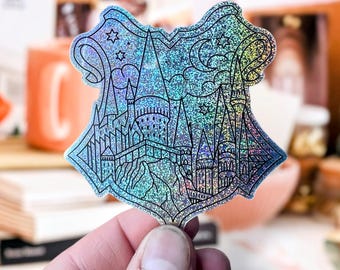 Magical Castle Crest Sticker
