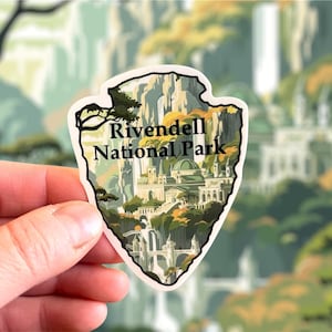 Rivendell National Park Aufkleber