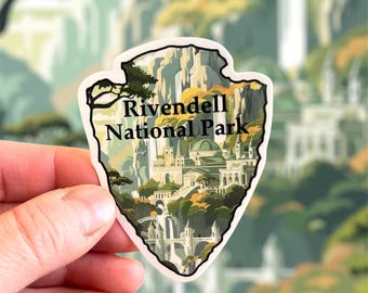 Rivendell National Park Sticker