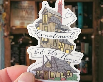 The Burrow Aufkleber | Es ist nicht viel, aber es ist ein Zuhause