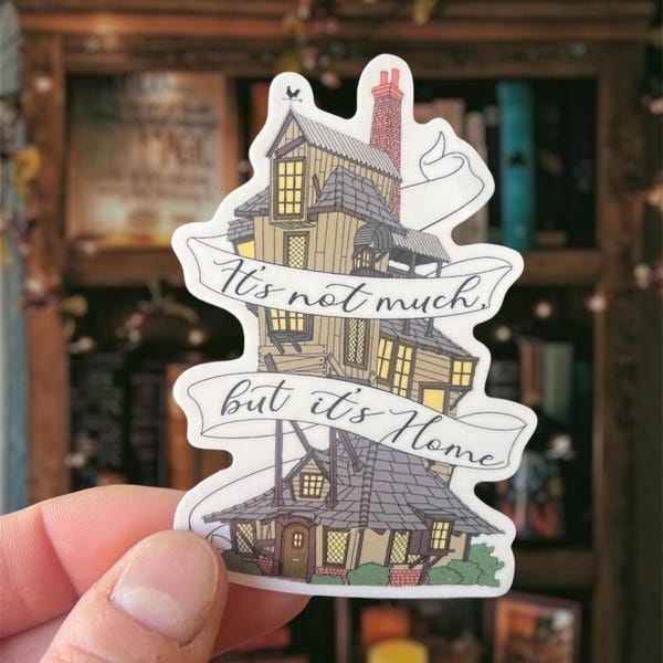 The Burrow Sticker | It’s not much, but it’s home