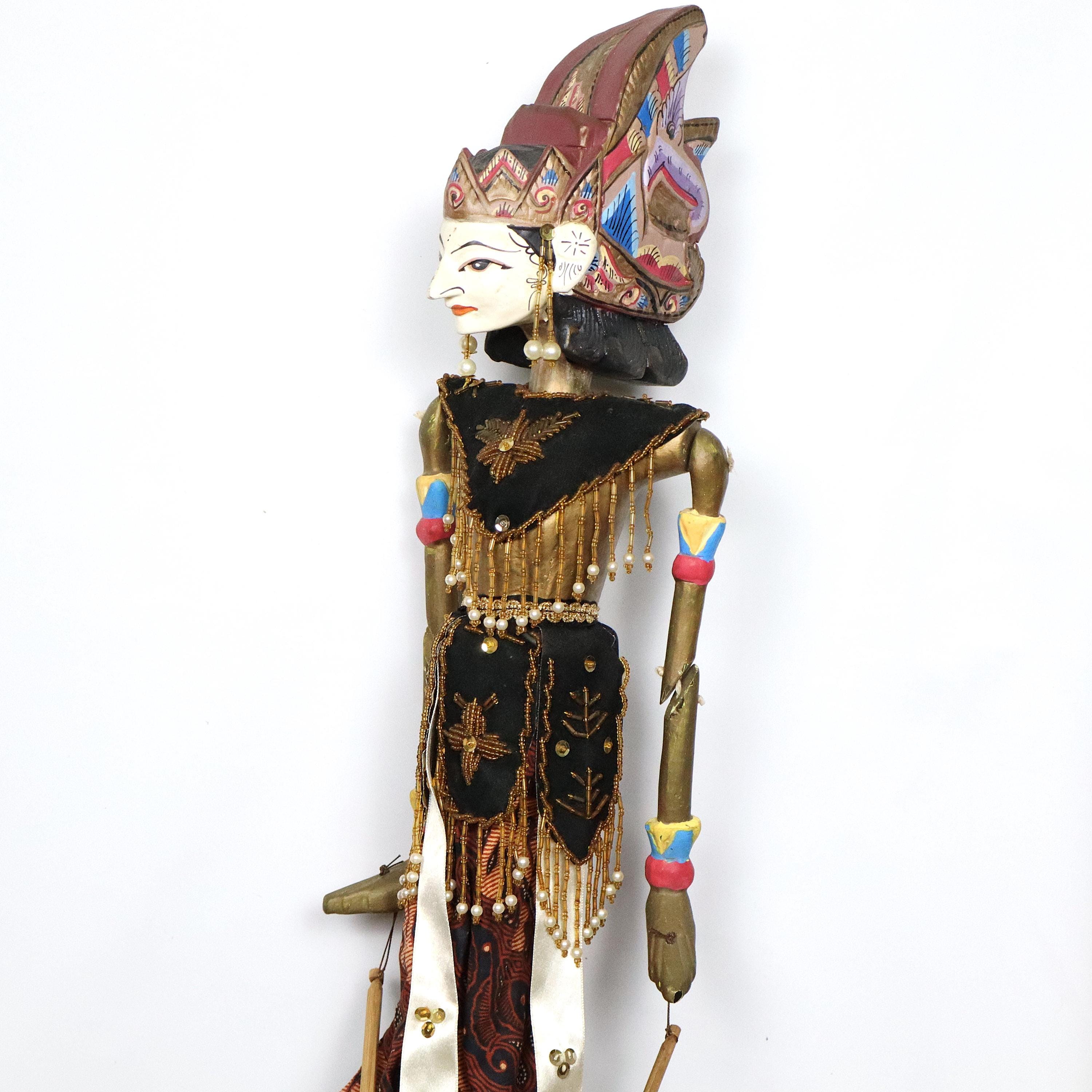 Indonesian shadow puppets - Etsy 日本