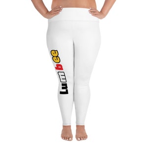 Lumbee leggins,White leggins, leggins, Women&#39;s leggins, ladies leggins, Lumbee tribe, Plus Size Leggings, Lumbee Pride,
