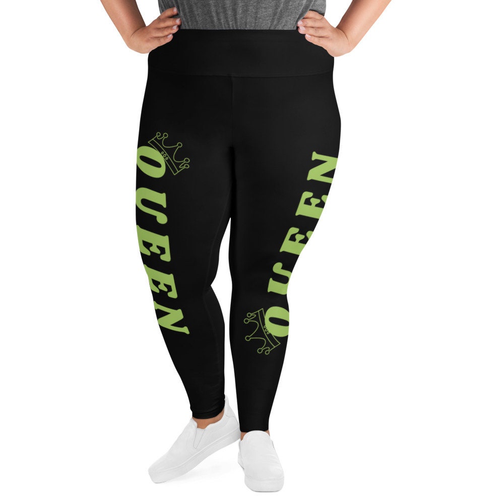 All-Over Print Plus Size Leggings