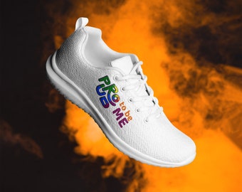 Calzado deportivo de mujer, orgulloso de ser yo, zapatos de orgullo.