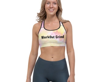 Sports bra, tie dye