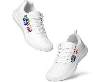 Men’s athletic shoes, Proud to be me, Pride month, Mens pride