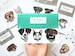 Choose an Illustration Pet Magnet w/ Custom Coloring,  Illustrated Pet Gift, Custom Pet Art, Customizable Pet Gift, Personalized Pet Gift 