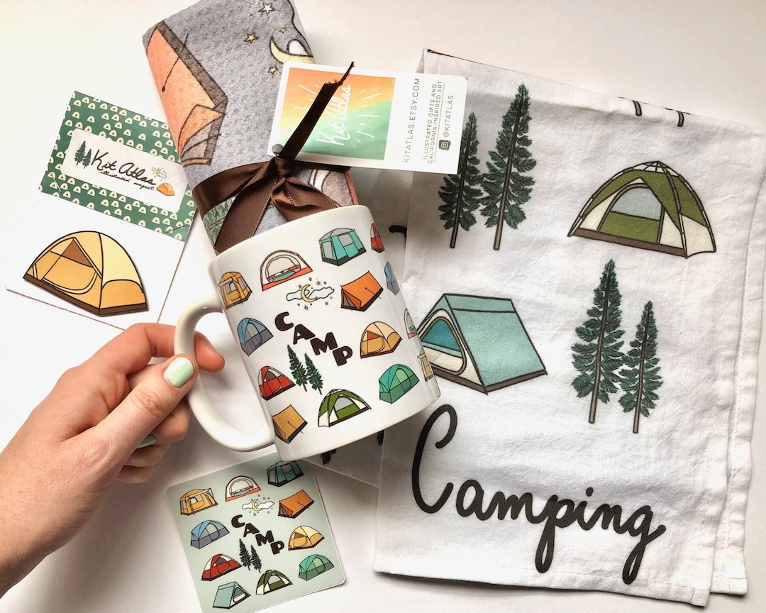 Camping Gift Set Camping Christmas Gift Outdoors Christmas Etsy