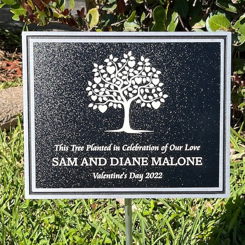 MEMORIAL BENCH PLAQUE Etsy