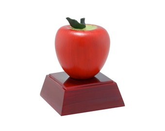 Apple Resin Award ~ Custom Engraved ~ Teacher/Educator Gift