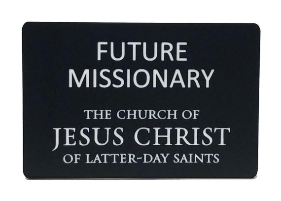 Printable Missionary Name Tag Printable Missionary Name Tag