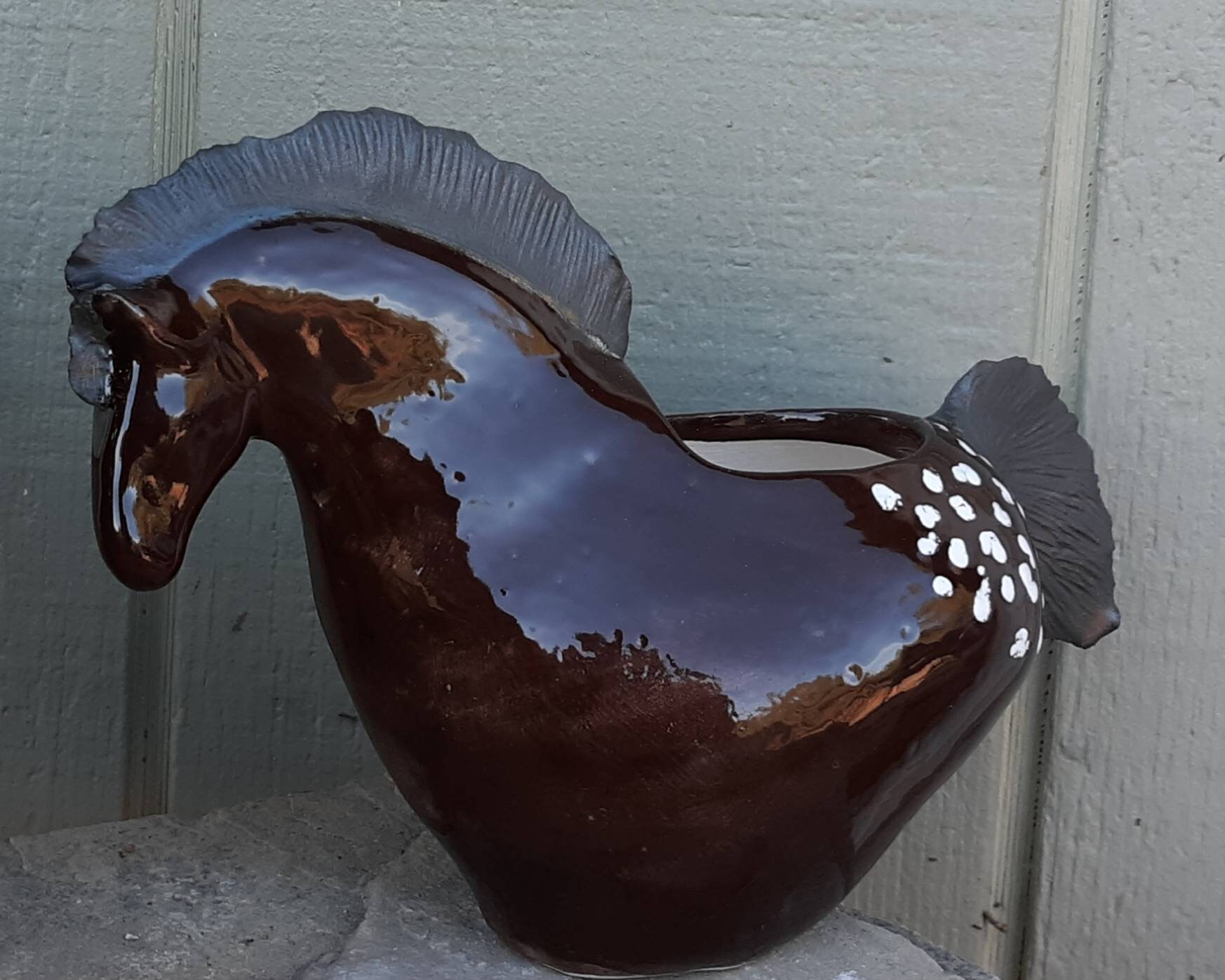 Horse Planter Rescue Horse Planter Succulent Planter Etsy