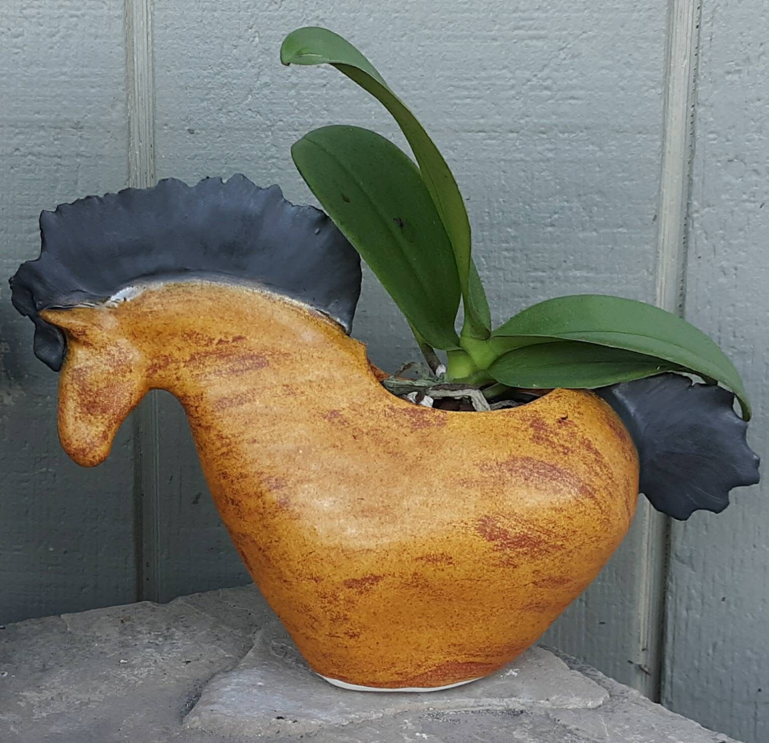 Horse Planter Rescue Horse Planter Succulent Planter Etsy